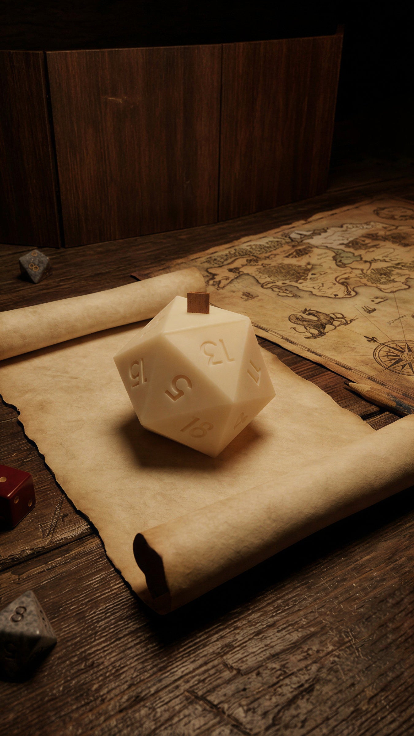 Dice wax props
