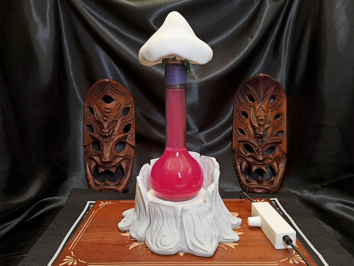 Mystical mushroom prop, primed standard base version