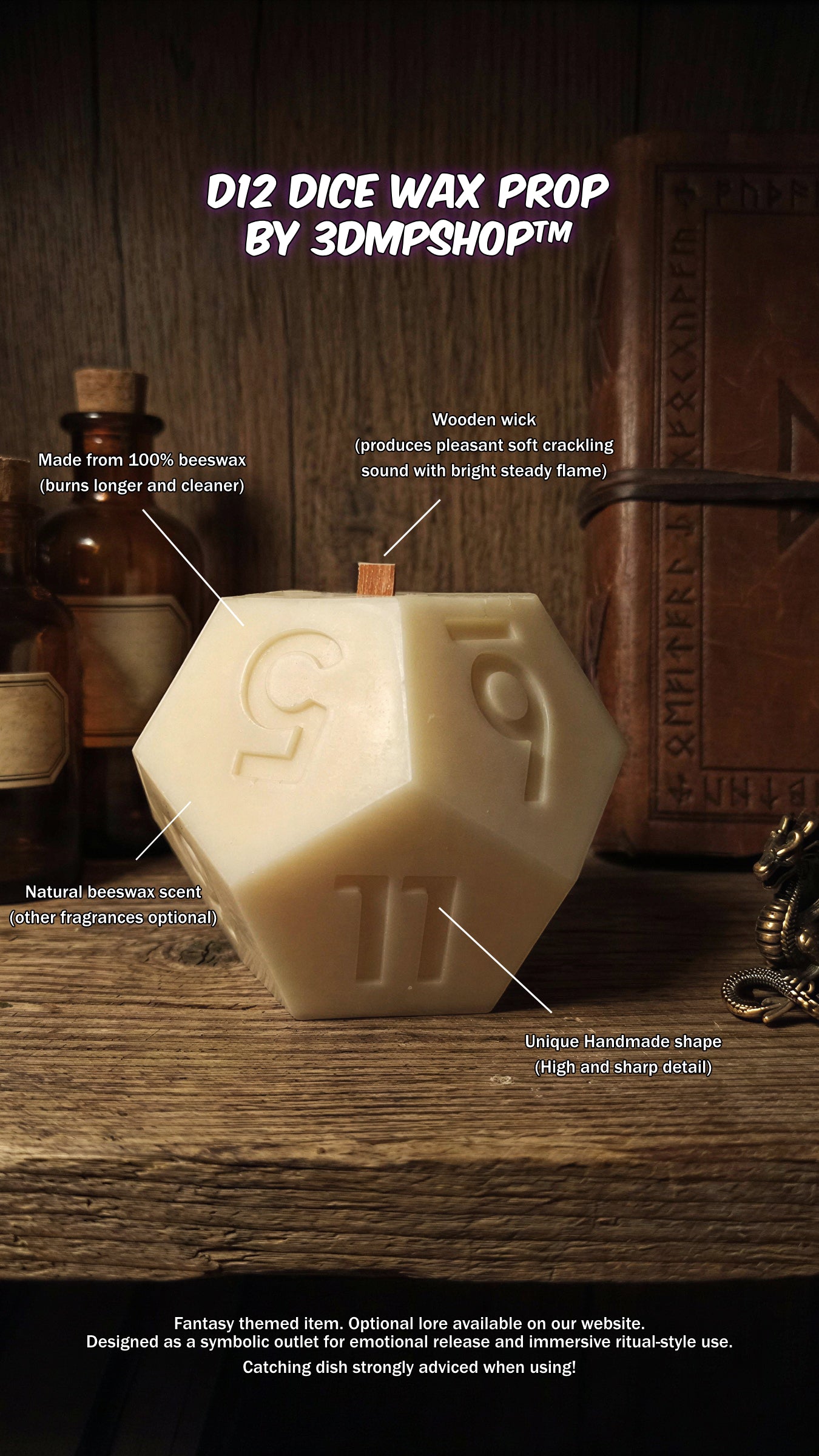 Dice wax props