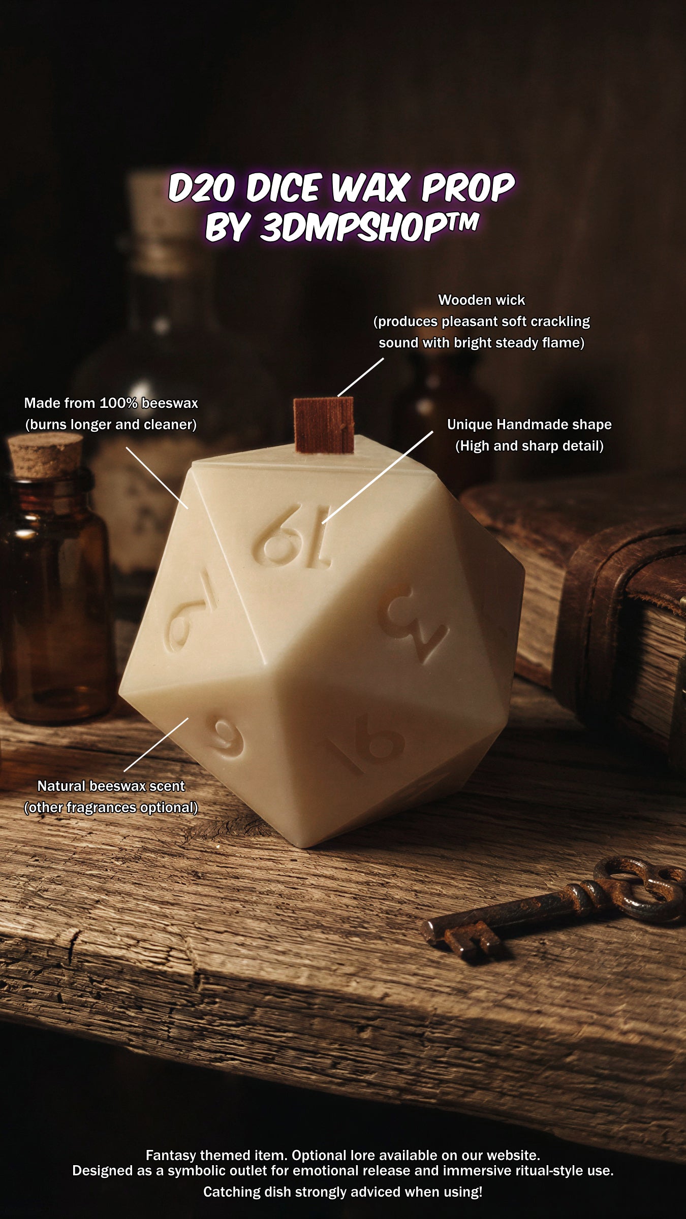 Dice wax props