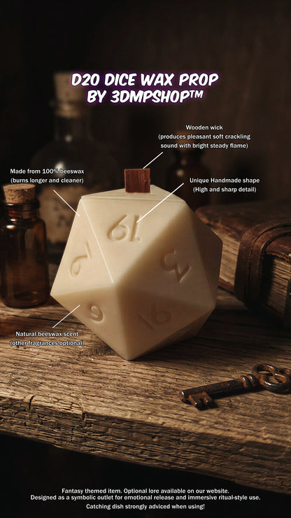 Dice wax props