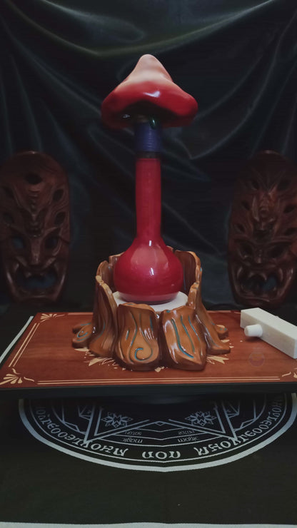 Mystical Mushroom Prop - Self Animating Magic Potion